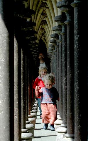 Besichtigung des Kreuzganges