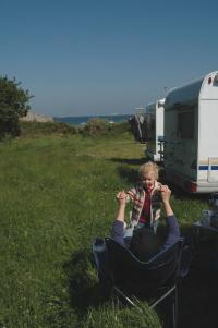 Strandblick vom Womo aus