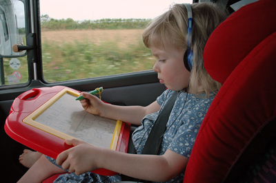 Ein gut besch&auml;ftigtes Kind ist schon die halbe Strecke!