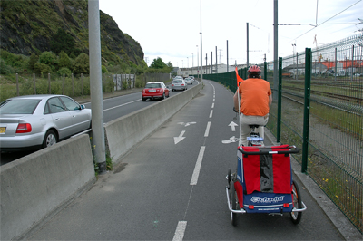 Brest ist uns entschieden zu ungem&uuml;tlich zum Radeln!