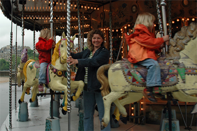 Sanne hat gut Lachen, sie steht ja auch unter Dach!